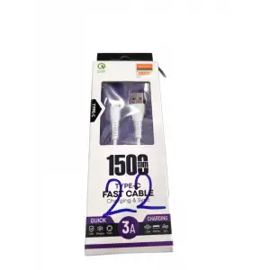 MEGATECH USB DATA KABLO 3.0A 1.5 MT TYPE-C