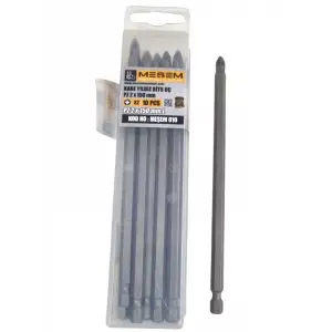 MEŞEM BİTS UÇ KARE YILDIZ PZ2X150 MM S2 010(PK-10)