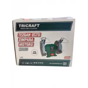 MEŞEM TRICRAFT TEZGAH ÜSTÜ ZIMPARA MOTOR 175MM 933