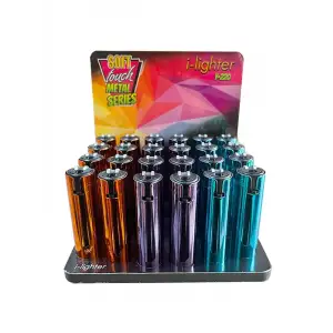 MGM İ-LİGHTER METAL ÇAKMAK Y-434 (PKT-24 LÜ)