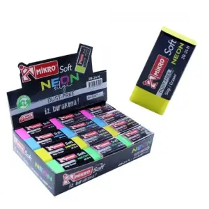 MİKRO 2B-24N NEON SOFT SİLGİ