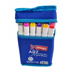 MİKRO ART MARKER KALEM ZW-8001-24 S (PKT-24 LÜ)