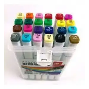 MİKRO ÇİFT TARAFLI MARKER ZW-8001 (PKT-24 LÜ)