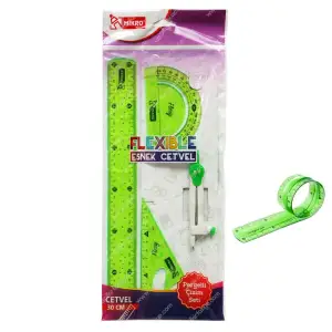 MİKRO ESNEK CETVEL SETİ FLP-04 (PKT-24 LÜ)