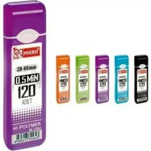 MİKRO KALEM UCU 2B-60 M M-1260 120 Lİ (PKT-12 Lİ)