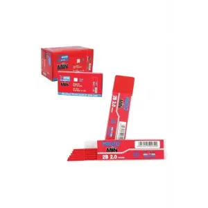 MİKRO KALEM UCU KIRMIZI M-928 2B 2MM (PKT-24 LÜ)