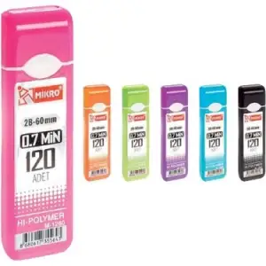 MİKRO NEON KURŞUN KALEM UCU M-120N (PKT-24 LÜ)