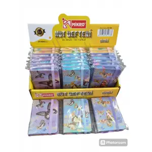 MİKRO NOT DEFTERİ ÇİZGİLİ 80 YP AY-09 (PKT-24 LÜ)
