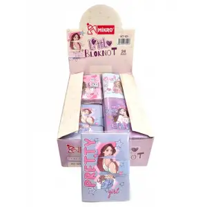 MİKRO NOT DEFTERİ PRETTY GIRLS NT-101 (PKT-24 LÜ)