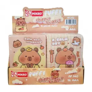 MİKRO NOT DEFTERİ PUFFY CIPPER BEAVER 96 YP PF-140