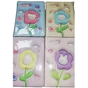 MİKRO NOT DEFTERİ PUFFY FLOWERS 96 YP PF-40