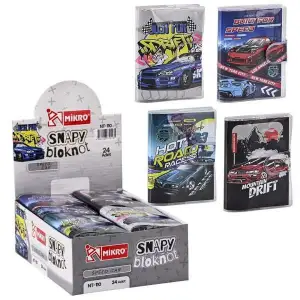 MİKRO NOT DEFTERİ SPEED CARS NT-110 (PKT-24 LÜ)