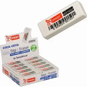 MİKRO PVC SİLGİ 20 Lİ 1914