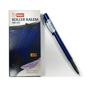 MİKRO ROLLER KALEM 0.7 MM MAVİ MR-105 (PKT-12 Lİ)