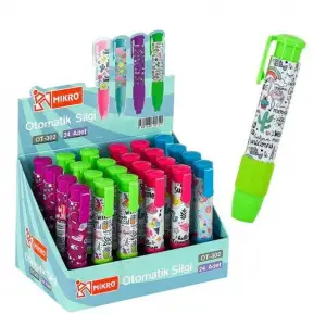 MİKRO SİLGİ OTOMATİK 24 LÜ OT-302