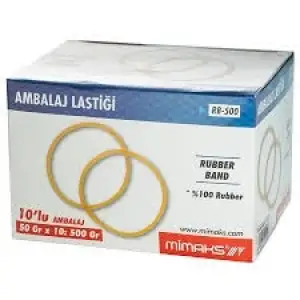 MİMAKS AMBALAJ LASTİĞİ RB-500 (PKT-10LU)