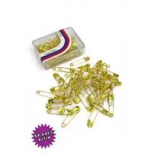 MLS ÇATAL(ÇENGELLİ) İĞNE SARI (PKT-36 LI)