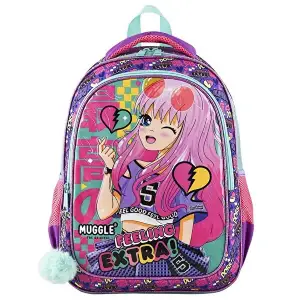 MUGGLE ANİME KOLEK. İLKOKUL ÇANTASI MU-9057