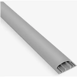 MUTLUSAN KABLO KANALI BALIK SIRTI GRİ 50X13 2MT