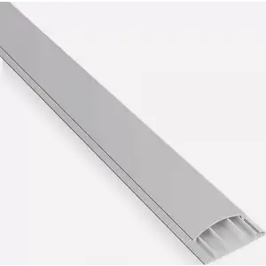 MUTLUSAN KABLO KANALI BALIK SIRTI GRİ 60X15 2MT