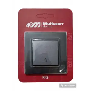 MUTLUSAN RİTA ÇAĞIRMA VİDALI FÜME BLİSTERLİ