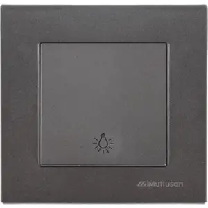 MUTLUSAN RİTA LİGHT ÇAĞIRMA ANTRASİT BLİSTERLİ