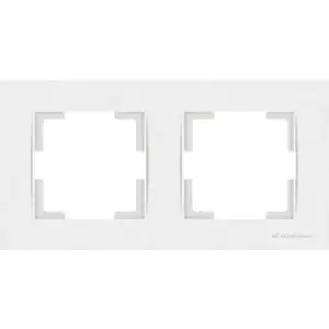 MUTLUSAN RİTA YATAY ÇERÇEVE İKİLİ BEYAZ(PKT-10 LU)