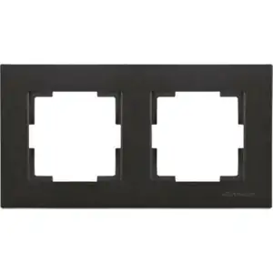 MUTLUSAN RİTA YATAY ÇERÇEVE İKİLİ SİYAH(PKT-10 LU)