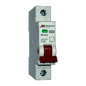 MUTLUSAN SİGORTA B16 AMP 6KA 1P (PKT-12 Lİ)