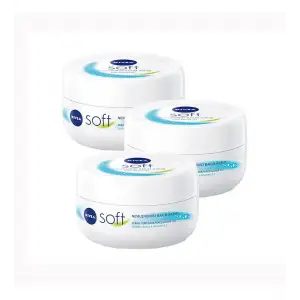 NIVEA KREM SOFT 100 ML (PKT-3 LÜ)