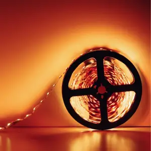 NOAS İÇ MEKAN ŞERİT LED AMBER 5 MT YL40-4006