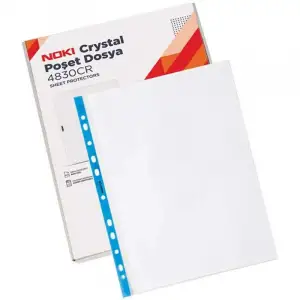 NOKİ POŞET DOSYA KRİSTAL 100 LÜ