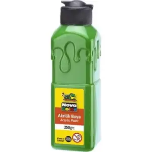NOVA COLOR AKRİLİK BOYA YEŞİL 250 GR NC-3013