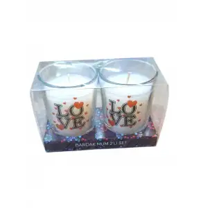 NUR BARDAK MUM 2 Lİ SET X-615