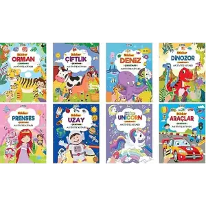 OKYANUS STİCKER AKTİVİTE KİTABI 50 STİCKER