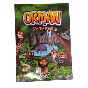 ORMAN BOYAMA KİTABI 128 SAYFA