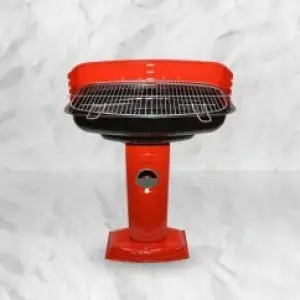 ÖZEN LÜX KIRMIZI MANGAL YUVARLAK AYAKLI