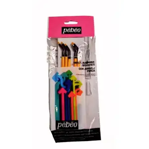 PEBEO FIRÇA SETİ 5 Lİ YAN KIVRIK SET-18/4