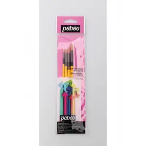 PEBEO SULU BOYA FIRÇA SETİ 4 LÜ SET-2