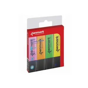 PENMARK FOS.KALEM KARIŞIK RENK NEON HS-505-4N 4 LÜ
