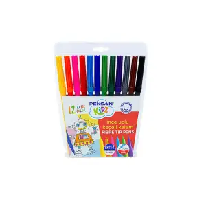 PENSAN ECOKİDS KEÇELİ KALEM 5000 12 Lİ