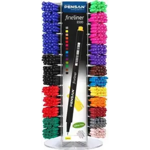 PENSAN FİNE.KEÇE UÇ KALEM 0.4 MM 6500 (ST-502 Lİ)