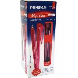 PENSAN MY-PEN TÜKENMEZ KALEM KIRMIZI (PKT-25 Lİ)