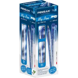 PENSAN TÜKENMEZ KALEM MY-PEN 25 Lİ MAVİ