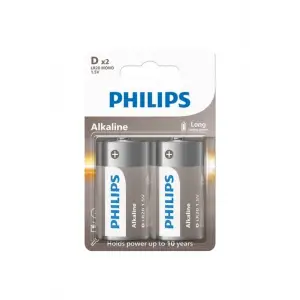 PHILIPS ALKALİN BÜYÜK PİL -D- LR20A2B 2 Lİ