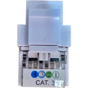 PİRAMİTTECH CAT-3 PLUG TELEFON SOKETİ (PKT-100 LÜ)
