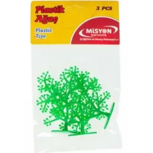 PLASTİK AĞAÇ 3 LÜ AĞAÇ-001