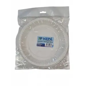 PLASTİK TABAK BÜYÜK BOY 192 MM 10 LU N-4073