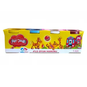 PLAY DOUGH 4 LÜ OYUN HAMURU T-5000