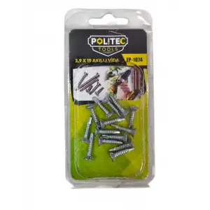 POLITEC VAKUMLU AKILLI VİDA 3,9X19 ZP-1074